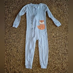 Carter's One Piece Cotton Sleeper with Fox Design | 3T